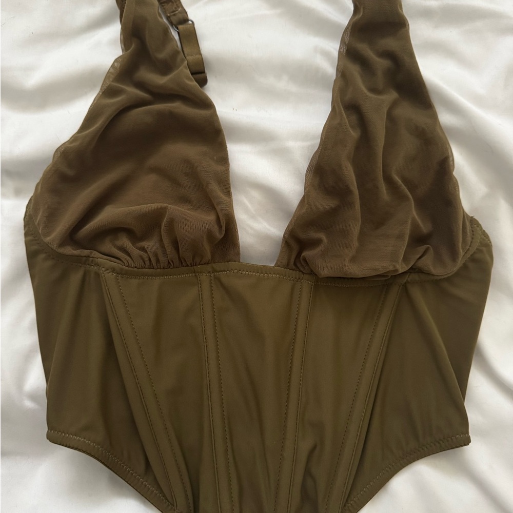 Urban Outfitters Olive Top